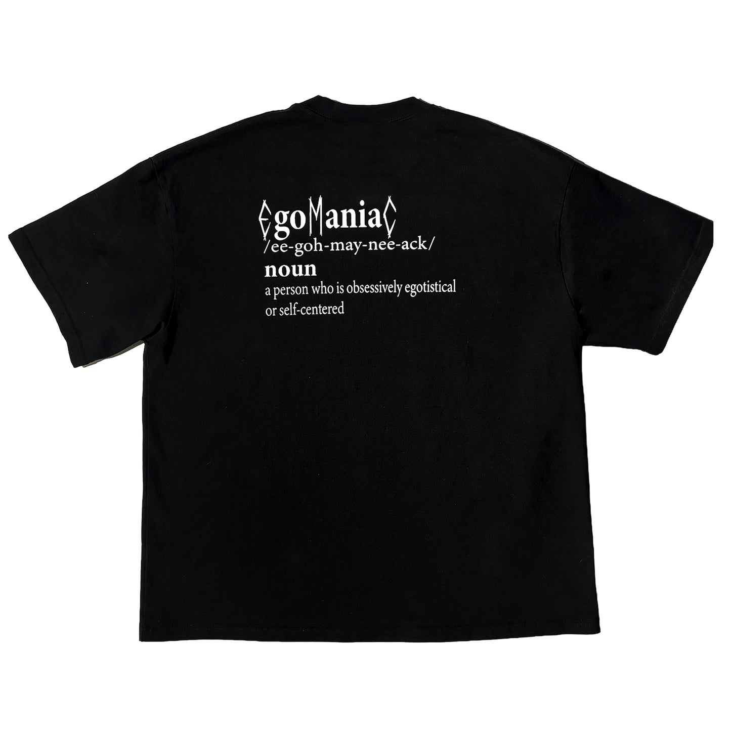 EGOMANIAC Define Oversized Tee