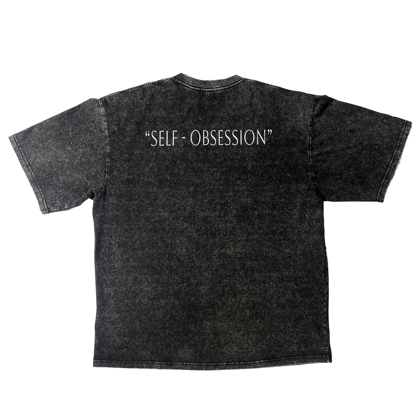 EGOMANIAC Oversized Acid Wash Tee
