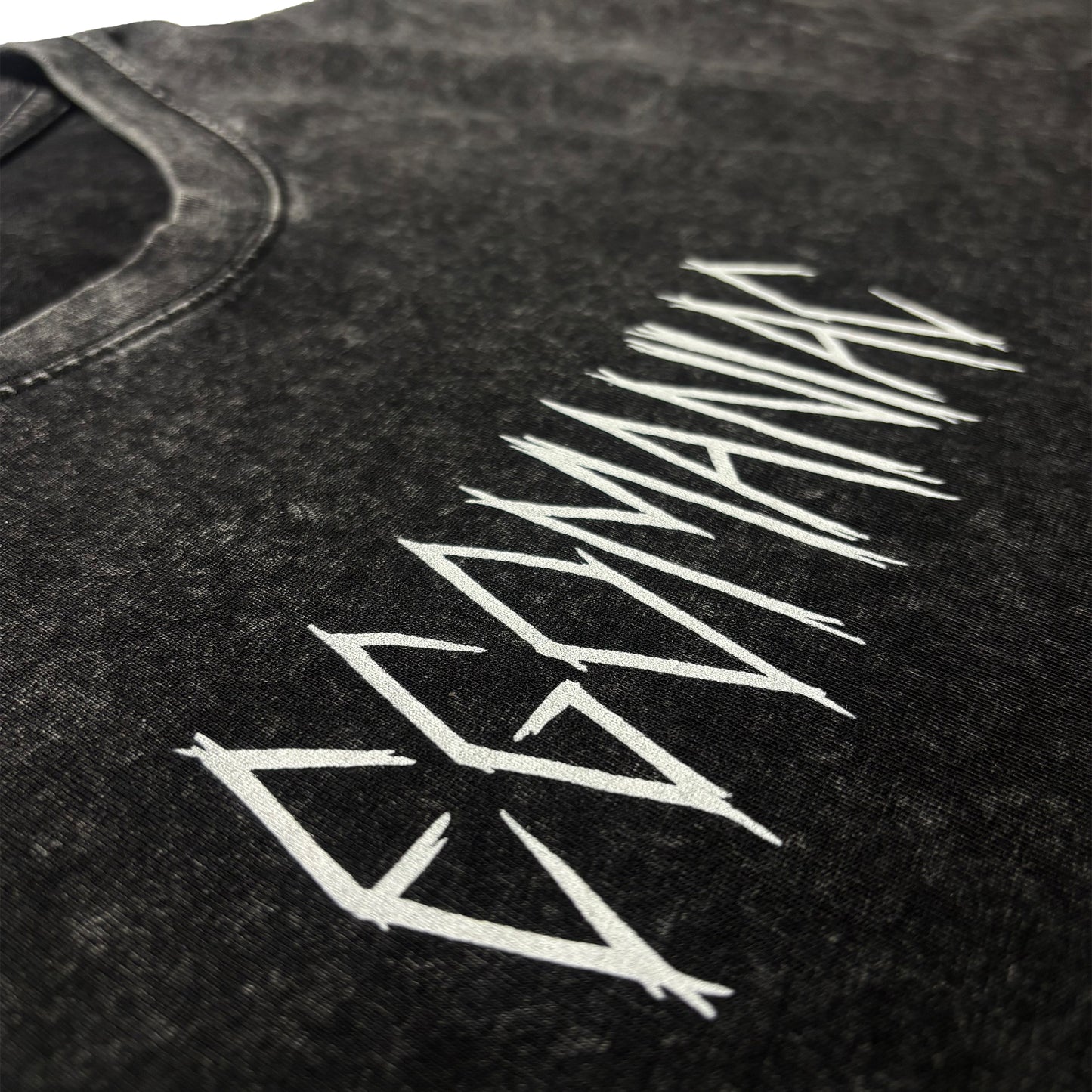EGOMANIAC Oversized Acid Wash Tee