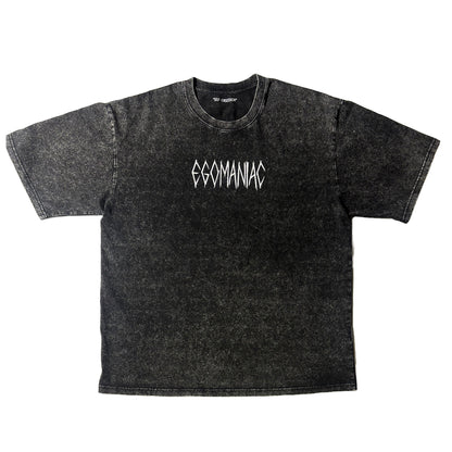 EGOMANIAC Oversized Acid Wash Tee